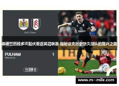 桑德兰历经多次起伏重返英冠联赛 揭秘这支历史悠久球队的复兴之路 桑德兰历经多次起伏重返英冠联赛 揭秘这支历史悠久球队的复兴之路