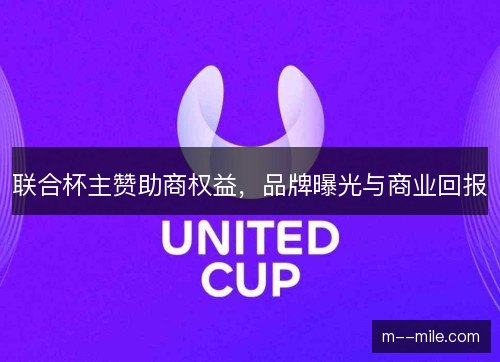 联合杯主赞助商权益，品牌曝光与商业回报
